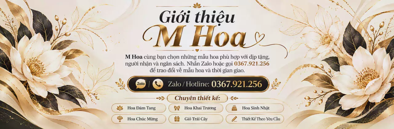 Ảnh bìa Shop hoa tươi Phường Thủ Dầu Một Hồ Chí Minh - Gói ghém những lời muốn gửi